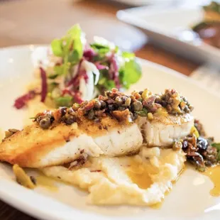 food, grilled fish