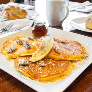 pancakes, food