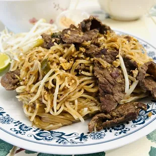 Beef Pad Thai
