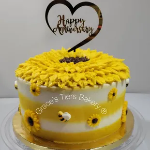 Sunflower Cake.