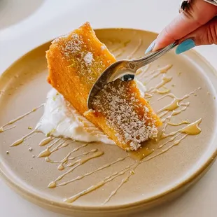 @kaylasbeenhere on IG! Orange &amp; Olive Almond Cake