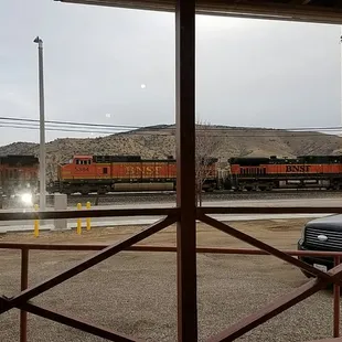 Out front window