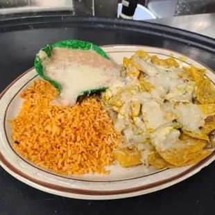 Chicken chilaquiles