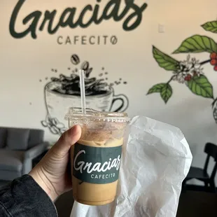 Brown sugar Latte.