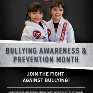 Community Event: Bullying awareness and prevention month. Free class for all kids of Valencia County every Saturday in September.