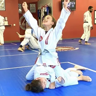 In our kids programs we teach our students to overcome adversity and approach life with confidence.