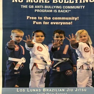 Anti-bully clases for kids