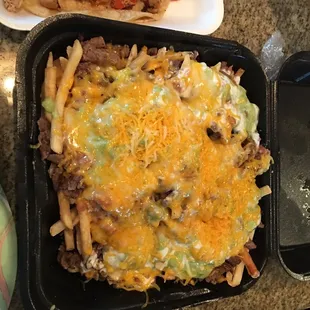 Supreme carne Assad fries