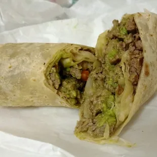 Carne Asada Burrito