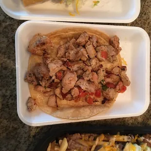 Pollo Asado Tacos