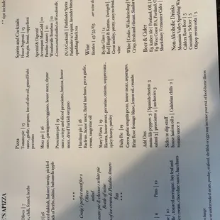 This weeks menu! (Change weekly)