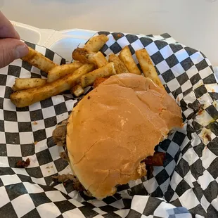 Brisket Burger with Alpastor