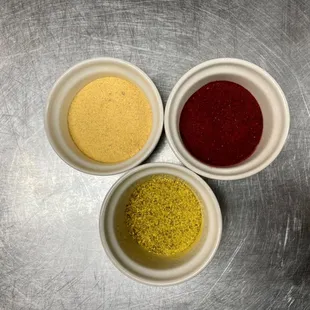 Dehydrated root veg for soup garnish