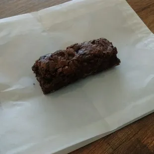 Check in freebie -"Outrageous brownie"