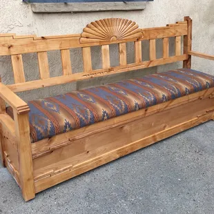 Bench with storage