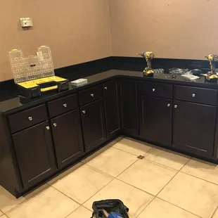 Hand made custom cabinets