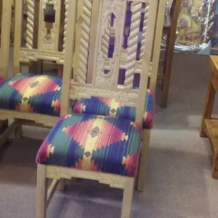 Beautiful hand carving chairs