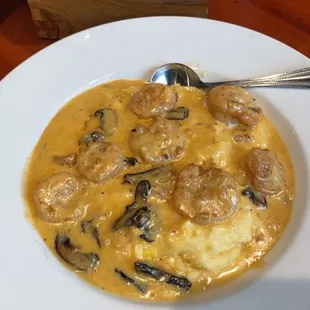 Shrimp and Grits! Amazing
