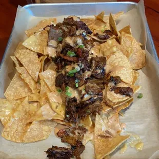 Brisket Nachos