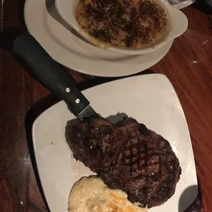 steak, food