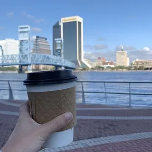 Beautiful views of the river.