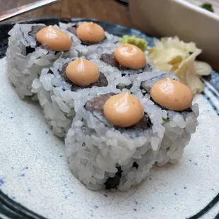 Salmon sushi