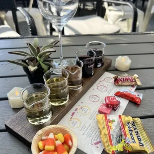 Halloween Wine Flight