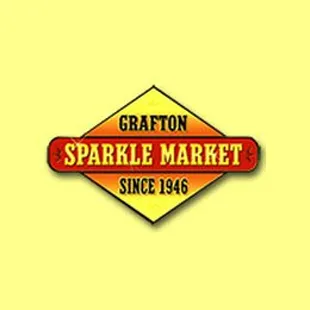 the logo of grafton sparkle market