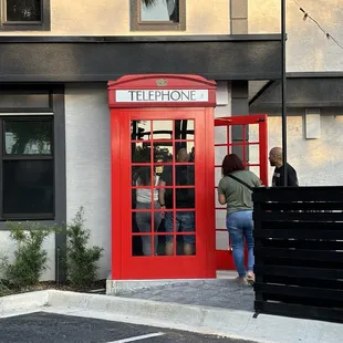 Entrance to the speakeasy