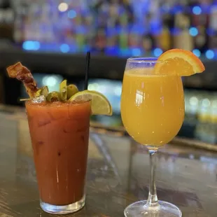 Bloody Mary &amp; Mimosa