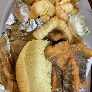 Catfish Sandwich Combo