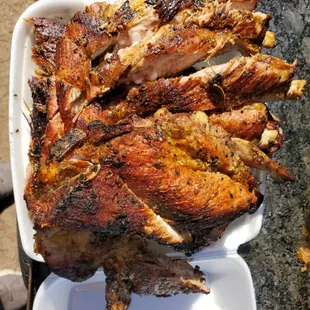 Whole slab ribs