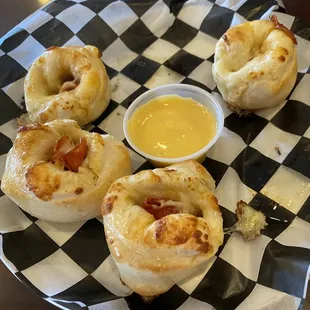 Pepperoni pinwheels
