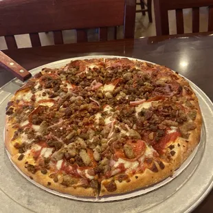 Meatza Pizza