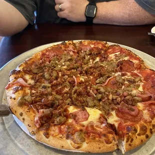 Medium meatza