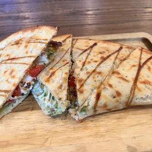 Let&apos;s Go Pesto Quesadilla