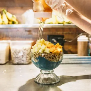 Spirulina bowl
