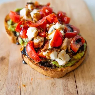 Caprese Avocado Toast