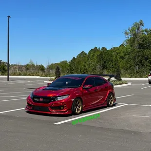 Plentiful parking