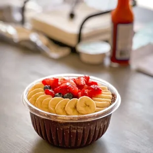 a bowl of fruit