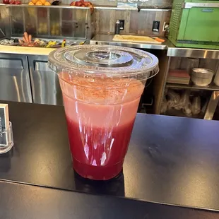 This is supposed to be a juice order This is Corporate Greed!!!