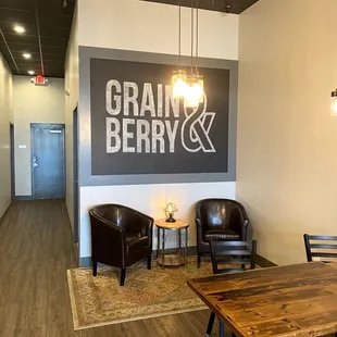 two chairs and a table