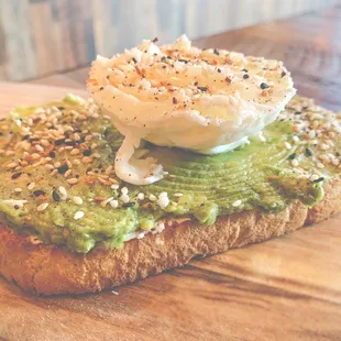Everything Avocado Toast with a Poached Egg (02.28.2021)