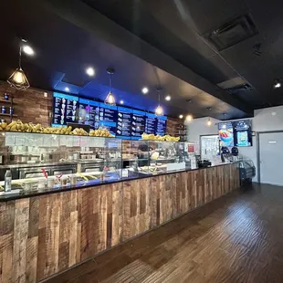 Ordering counter/menu