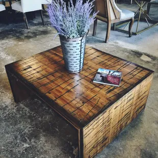 Reclaimed Boxcar Coffee Table