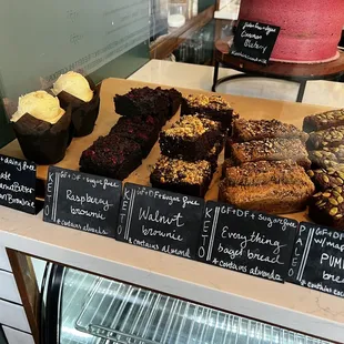 Assortment of baked goods