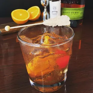 An old fashioned - Grains &amp; Taps style