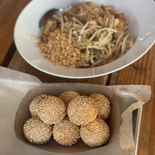 Dragon balls and Pad Thai