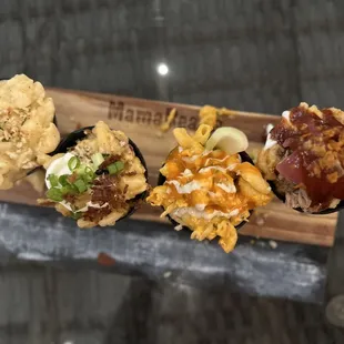 Mac 'n cheese flight