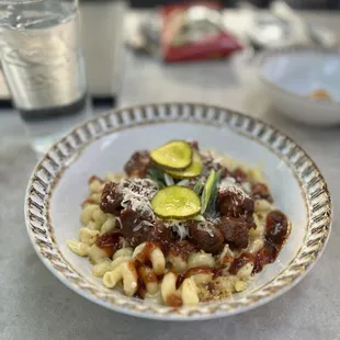 Burnt End Mac &amp; Cheese